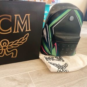 MCM backpack almost new comes with dug bag